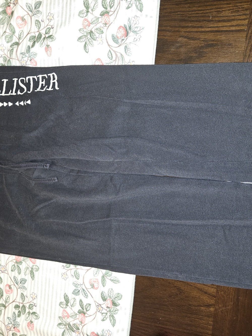 Y2K Hollister  Women's Black Sweatpants